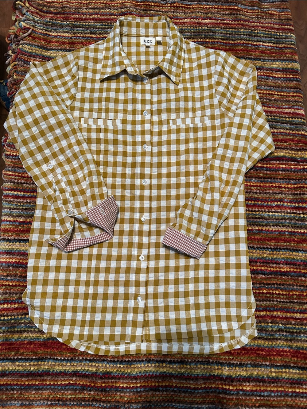 BKE Eased women’s Button-Down Shirt casual